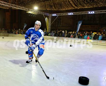 EBEL. Eishockey Bundesliga. Showtraining VSV.  Eric Hunter. Villach, am 10.2.2017.
Foto: Kuess

---
pressefotos, pressefotografie, kuess, qs, qspictures, sport, bild, bilder, bilddatenbank