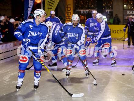 EBEL. Eishockey Bundesliga. Showtraining VSV.  Patrick Platzer, Samuel Labrecque. Villach, am 10.2.2017.
Foto: Kuess

---
pressefotos, pressefotografie, kuess, qs, qspictures, sport, bild, bilder, bilddatenbank