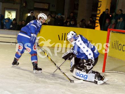 EBEL. Eishockey Bundesliga. Showtraining VSV.  Samuel Labrecque, Rene Swette. Villach, am 10.2.2017.
Foto: Kuess

---
pressefotos, pressefotografie, kuess, qs, qspictures, sport, bild, bilder, bilddatenbank