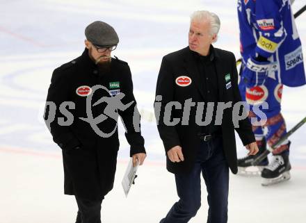 EBEL. Eishockey Bundesliga. VSV gegen	HC Orli Znojmo. Co-Trainer Markus Peintner, Trainer Greg Holst (VSV). Villach, am 15.2.2017.
Foto: Kuess

---
pressefotos, pressefotografie, kuess, qs, qspictures, sport, bild, bilder, bilddatenbank