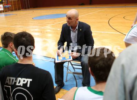 Basketball 2. Bundesliga. GD 17. Runde. KOS Celovec gegen D.C. Timberwolves.  Trainer Dragan Sliskovic (KOS Celovec). Klagenfurt, am 18.2.2017.
Foto: Kuess
---
pressefotos, pressefotografie, kuess, qs, qspictures, sport, bild, bilder, bilddatenbank