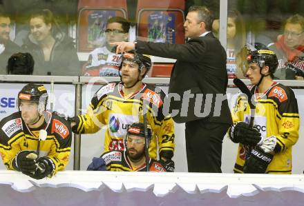 EBEL. Eishockey Bundesliga. KAC gegen 	UPC Vienna Capitals. Jonathan Ferland, Trainer Serge Aubin   (Vienna Capitals). Klagenfurt, am 19.2.2017.
Foto: Kuess

---
pressefotos, pressefotografie, kuess, qs, qspictures, sport, bild, bilder, bilddatenbank