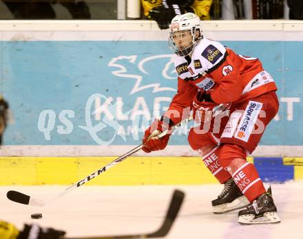 EBEL. Eishockey Bundesliga. KAC gegen 	UPC Vienna Capitals. Philipp Kreuzer (KAC). Klagenfurt, am 19.2.2017.
Foto: Kuess

---
pressefotos, pressefotografie, kuess, qs, qspictures, sport, bild, bilder, bilddatenbank