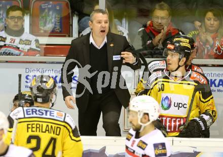 EBEL. Eishockey Bundesliga. KAC gegen 	UPC Vienna Capitals. Trainer Serge Aubin   (Vienna Capitals). Klagenfurt, am 19.2.2017.
Foto: Kuess

---
pressefotos, pressefotografie, kuess, qs, qspictures, sport, bild, bilder, bilddatenbank