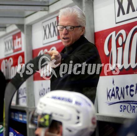 EBEL. Eishockey Bundesliga. VSV gegen	Fehervar AV 19. Trainer Greg Holst (VSV). Villach, am 21.2.2017.
Foto: Kuess

---
pressefotos, pressefotografie, kuess, qs, qspictures, sport, bild, bilder, bilddatenbank