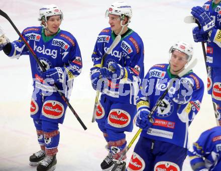 EBEL. Eishockey Bundesliga. VSV gegen	Fehervar AV 19. Christian Jennes, Christof Kromp, Valentin Leiler (VSV). Villach, am 21.2.2017.
Foto: Kuess

---
pressefotos, pressefotografie, kuess, qs, qspictures, sport, bild, bilder, bilddatenbank