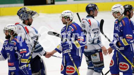 EBEL. Eishockey Bundesliga. VSV gegen	Fehervar AV 19. Samuel Labrecque, Benjamin Petrik, Miha Verlic (VSV). Villach, am 21.2.2017.
Foto: Kuess

---
pressefotos, pressefotografie, kuess, qs, qspictures, sport, bild, bilder, bilddatenbank