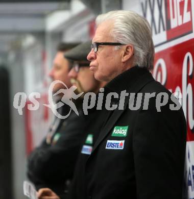 EBEL. Eishockey Bundesliga. VSV gegen	Fehervar AV 19. Trainer Greg Holst, Co Trainer Markus Peintner (VSV). Villach, am 21.2.2017.
Foto: Kuess

---
pressefotos, pressefotografie, kuess, qs, qspictures, sport, bild, bilder, bilddatenbank