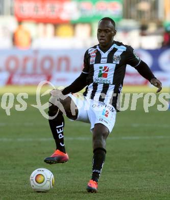 Fussball Bundesliga. RZ Pellets WAC gegen SK Rapid Wien. Dever Aksem Orgill (WAC). Wolfsberg, am 11.2.2017.
Foto: Kuess

---
pressefotos, pressefotografie, kuess, qs, qspictures, sport, bild, bilder, bilddatenbank