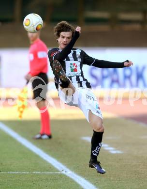 Fussball Bundesliga. RZ Pellets WAC gegen SK Rapid Wien. Thomas Zuendel (WAC). Wolfsberg, am 11.2.2017.
Foto: Kuess

---
pressefotos, pressefotografie, kuess, qs, qspictures, sport, bild, bilder, bilddatenbank