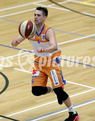 Basketball 2. Bundesliga. GD18. Runde. Raiders Villach gegen BBU Salzburg.   Georg Lampl  (Salzburg). Villach, am 26.2.2017.
Foto: Kuess
---
pressefotos, pressefotografie, kuess, qs, qspictures, sport, bild, bilder, bilddatenbank
