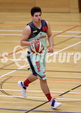 Basketball 2. Bundesliga. GD18. Runde. Raiders Villach gegen BBU Salzburg.   Luka Gvozden (Villach). Villach, am 26.2.2017.
Foto: Kuess
---
pressefotos, pressefotografie, kuess, qs, qspictures, sport, bild, bilder, bilddatenbank