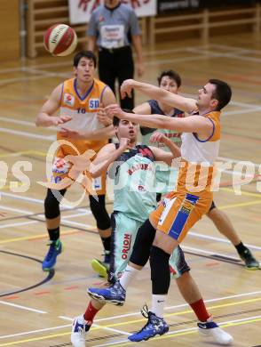 Basketball 2. Bundesliga. GD18. Runde. Raiders Villach gegen BBU Salzburg.   Luka Gvozden, (Villach), Marko Rakocsevity  (Salzburg). Villach, am 26.2.2017.
Foto: Kuess
---
pressefotos, pressefotografie, kuess, qs, qspictures, sport, bild, bilder, bilddatenbank
