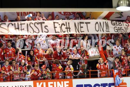 EBEL. Eishockey Bundesliga. KAC gegen 	EC Red Bull Salzburg. Fans (KAC). Klagenfurt, am 17.3.2017.
Foto: Kuess

---
pressefotos, pressefotografie, kuess, qs, qspictures, sport, bild, bilder, bilddatenbank