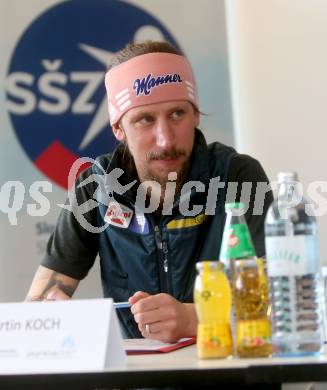 Schi Nordisch. Pressekonferenz Schifliegen Planica. Martin Koch. Klagenfurt, 20.3.2017.
Foto: Kuess 
---
pressefotos, pressefotografie, kuess, qs, qspictures, sport, bild, bilder, bilddatenbank