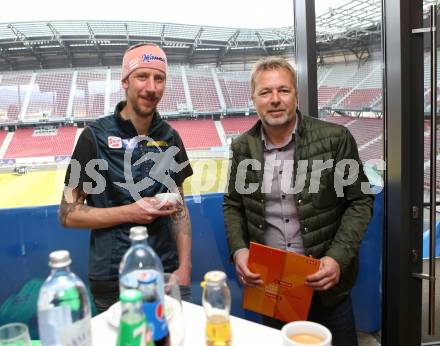 Schi Nordisch. Pressekonferenz Schifliegen Planica. Martin Koch,  Marijan Velik. Klagenfurt, 20.3.2017.
Foto: Kuess 
---
pressefotos, pressefotografie, kuess, qs, qspictures, sport, bild, bilder, bilddatenbank