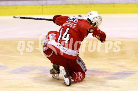 EBEL. Eishockey Bundesliga. KAC gegen 	EC Red Bull Salzburg. Torjubel Mark Hurturbise (KAC). Klagenfurt, am 21.3.2017.
Foto: Kuess

---
pressefotos, pressefotografie, kuess, qs, qspictures, sport, bild, bilder, bilddatenbank