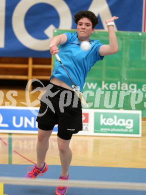 Badminton 2. Bundesliga. ASKOE Kelag Kaernten gegen BC Feldkirch.  Jenny Ertl (Kaernten). Klagenfurt, am 25.3.2017.
Foto: Kuess
---
pressefotos, pressefotografie, kuess, qs, qspictures, sport, bild, bilder, bilddatenbank