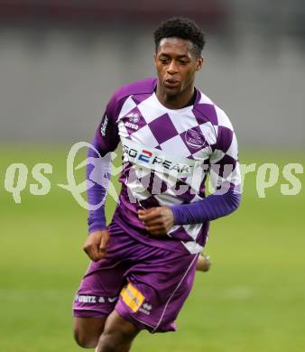Fussball Regionalliga. SK Austria Klagenfurt gegen St. Florian. Joseph Junior Asante (Klagenfurt). Klagenfurt, am 31.3.2017.
Foto: Kuess
---
pressefotos, pressefotografie, kuess, qs, qspictures, sport, bild, bilder, bilddatenbank