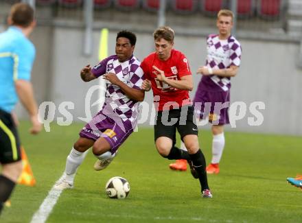 Fussball Regionalliga. SK Austria Klagenfurt gegen St. Florian. Sandro Jose Da Silva (Klagenfurt). Klagenfurt, am 31.3.2017.
Foto: Kuess
---
pressefotos, pressefotografie, kuess, qs, qspictures, sport, bild, bilder, bilddatenbank