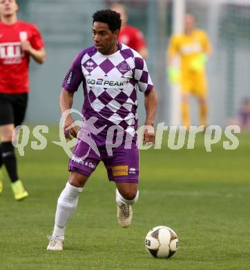 Fussball Regionalliga. SK Austria Klagenfurt gegen St. Florian. Sandro Jose Da Silva (Klagenfurt). Klagenfurt, am 31.3.2017.
Foto: Kuess
---
pressefotos, pressefotografie, kuess, qs, qspictures, sport, bild, bilder, bilddatenbank