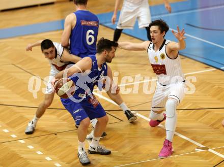 Basketball 2. Bundesliga. GD 22. Runde. Woerthersee Piraten gegen Timberwolves. Gspandl Christof (Piraten),  Petar COSIC (Timberwolves). Klagenfurt, am 1.4.2017.
Foto: Kuess
---
pressefotos, pressefotografie, kuess, qs, qspictures, sport, bild, bilder, bilddatenbank