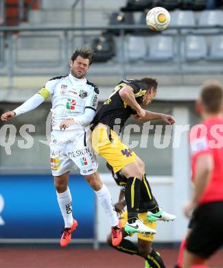 Fussball Bundesliga. RZ Pellets WAC gegen Cashpoint SCR Altach. Nemanja Rnic, (WAC), Johannes Aigner (Altach). Wolfsberg, am 8.3.2017.
Foto: Kuess

---
pressefotos, pressefotografie, kuess, qs, qspictures, sport, bild, bilder, bilddatenbank
