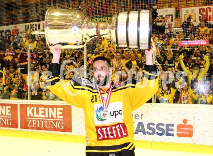 EBEL. Eishockey Bundesliga. KAC gegen 	UPC Vienna Capitals. Riley Holzapfel   (Vienna Capitals). Klagenfurt, am 7.4.2017.
Foto: Kuess

---
pressefotos, pressefotografie, kuess, qs, qspictures, sport, bild, bilder, bilddatenbank
