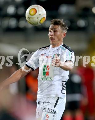 Fussball Bundesliga. RZ Pellets WAC gegen Cashpoint SCR Altach. Christopher Wernitznig (WAC). Wolfsberg, am 8.3.2017.
Foto: Kuess

---
pressefotos, pressefotografie, kuess, qs, qspictures, sport, bild, bilder, bilddatenbank