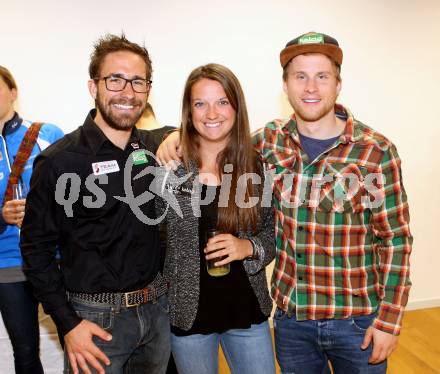 Kaernten Sport.  Kevin Haselsberger, Marilena Preiml, Hanno Douschan. Klagenfurt, 20.4.2017.
Foto: Kuess
---
pressefotos, pressefotografie, kuess, qs, qspictures, sport, bild, bilder, bilddatenbank