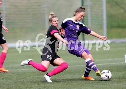 Fussball. Frauen. 2. Liga Ost Sued. Carinthians Spittal gegen FC Feldkirchen/SV Magdalensberg. Stefanie Grossgasteiger, (Spittal),  Stefanie Huber  (Feldkirchen/SV Magdalensberg). Spittal, am 16.4.2017.
Foto: Kuess
---
pressefotos, pressefotografie, kuess, qs, qspictures, sport, bild, bilder, bilddatenbank
