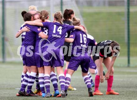 Fussball. Frauen. 2. Liga Ost Sued. Carinthians Spittal gegen FC Feldkirchen/SV Magdalensberg. Torjubel  (Spittal). Spittal, am 16.4.2017.
Foto: Kuess
---
pressefotos, pressefotografie, kuess, qs, qspictures, sport, bild, bilder, bilddatenbank