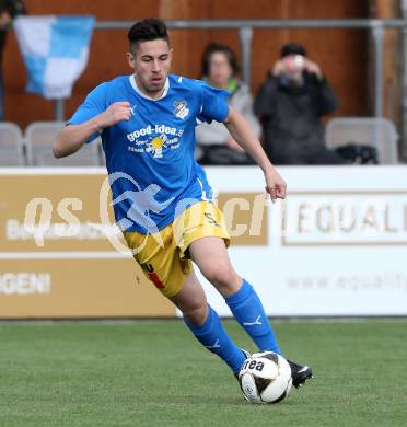 Fussball Kaerntner Liga. SAK gegen Bleiburg. Daniel Horst Ramsauer (Bleiburg). Welzenegg, am 21.4.2017.
Foto: Kuess
---
pressefotos, pressefotografie, kuess, qs, qspictures, sport, bild, bilder, bilddatenbank