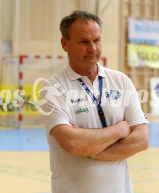 Handball. HLA. Playoff. Viertelfinale. SC Ferlach gegen Alpla HC Hard. Trainer Ivan Vajdl (Ferlach). Ferlach, am 23.4.2017.
Foto: Kuess
---
pressefotos, pressefotografie, kuess, qs, qspictures, sport, bild, bilder, bilddatenbank