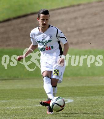 Fussball Kaerntner Liga. Koettmannsdorf gegen Voelkermarkt. Hrvoje Jakovljevic  (Voelkermarkt). Koettmannsdorf, am 23.4.2017.
Foto: Kuess
---
pressefotos, pressefotografie, kuess, qs, qspictures, sport, bild, bilder, bilddatenbank