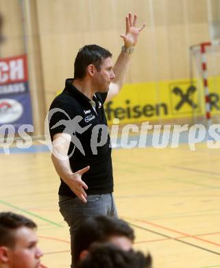 Handball. HLA. Playoff. Viertelfinale. SC Ferlach gegen Alpla HC Hard. Trainer Petr Hrachovec (Hard). Ferlach, am 23.4.2017.
Foto: Kuess
---
pressefotos, pressefotografie, kuess, qs, qspictures, sport, bild, bilder, bilddatenbank