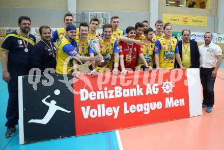 AVL. DenizBank AG Volley League Men. 5. Finalspiel. SK Posojilnica Aich/Dob gegen Hypo Tirol VT.  (Aich Dob). Bleiburg, am 23.4.2017.
Foto: Kuess
---
pressefotos, pressefotografie, kuess, qs, qspictures, sport, bild, bilder, bilddatenbank