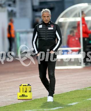 Fussball Bundesliga. RZ Pellets WAC gegen  SV Mattersburg. Trainer Heimo Pfeiffenberger (WAC). Wolfsberg, am 29.4.2017.
Foto: Kuess

---
pressefotos, pressefotografie, kuess, qs, qspictures, sport, bild, bilder, bilddatenbank