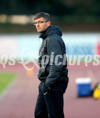 Fussball. Kaerntner Liga. WAC Amateure gegen Lendorf. Trainer Christoph Morgenstern  (Lendorf).  Wolfsberg, 5.5.2017.
Foto: Kuess
---
pressefotos, pressefotografie, kuess, qs, qspictures, sport, bild, bilder, bilddatenbank
