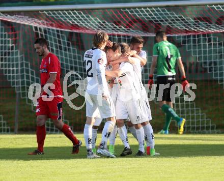 Fussball. Kaerntner Liga. WAC Amateure gegen SAK. Torjubel Alexander Ranacher (WAC). St. Andrae, 26.5.2017. 
Foto: Kuess
---
pressefotos, pressefotografie, kuess, qs, qspictures, sport, bild, bilder, bilddatenbank
