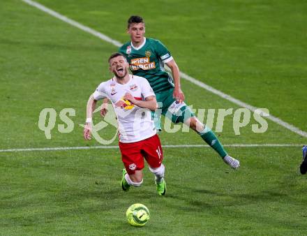 Fussball OEFB Samsung Cupfinale. SK Rapid Wien gegen FC Red Bull Salzburg. Tamas Szanto,  (Wien), Valon Berisha (Salzburg). Klagenfurt Woertherseestadion, am 1.6.2017.
Foto: Kuess

---
pressefotos, pressefotografie, kuess, qs, qspictures, sport, bild, bilder, bilddatenbank