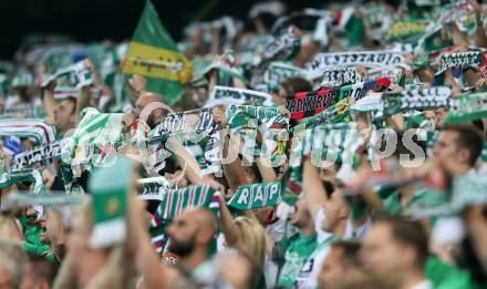 Fussball OEFB Samsung Cupfinale. SK Rapid Wien gegen FC Red Bull Salzburg. Fans (Wien). Klagenfurt Woertherseestadion, am 1.6.2017.
Foto: Kuess

---
pressefotos, pressefotografie, kuess, qs, qspictures, sport, bild, bilder, bilddatenbank