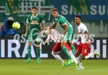 Fussball OEFB Samsung Cupfinale. SK Rapid Wien gegen FC Red Bull Salzburg. Joelinton Cassio Apolinaro De Lira,  (Wien), Valon Berisha (Salzburg). Klagenfurt Woertherseestadion, am 1.6.2017.
Foto: Kuess

---
pressefotos, pressefotografie, kuess, qs, qspictures, sport, bild, bilder, bilddatenbank