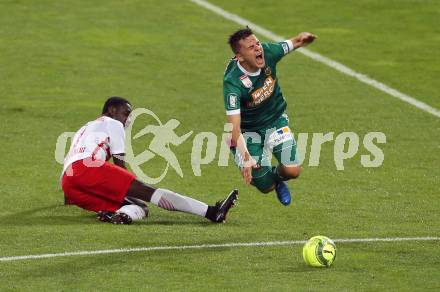 Fussball OEFB Samsung Cupfinale. SK Rapid Wien gegen FC Red Bull Salzburg.  Thomas Murg, (Wien), Diadie Samassekou (Salzburg). Klagenfurt Woertherseestadion, am 1.6.2017.
Foto: Kuess

---
pressefotos, pressefotografie, kuess, qs, qspictures, sport, bild, bilder, bilddatenbank