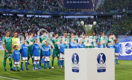 Fussball OEFB Samsung Cupfinale. SK Rapid Wien gegen FC Red Bull Salzburg. Rapid Wien. Klagenfurt Woertherseestadion, am 1.6.2017.
Foto: Kuess

---
pressefotos, pressefotografie, kuess, qs, qspictures, sport, bild, bilder, bilddatenbank