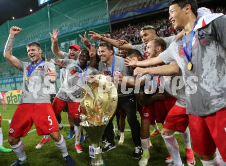 Fussball OEFB Samsung Cupfinale. SK Rapid Wien gegen FC Red Bull Salzburg. Trainer Oscar Garcia Junyent (Salzburg). Klagenfurt Woertherseestadion, am 1.6.2017.
Foto: Kuess

---
pressefotos, pressefotografie, kuess, qs, qspictures, sport, bild, bilder, bilddatenbank