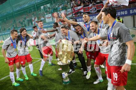 Fussball OEFB Samsung Cupfinale. SK Rapid Wien gegen FC Red Bull Salzburg. Trainer Oscar Garcia Junyent (Salzburg). Klagenfurt Woertherseestadion, am 1.6.2017.
Foto: Kuess

---
pressefotos, pressefotografie, kuess, qs, qspictures, sport, bild, bilder, bilddatenbank