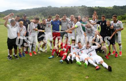 Fussball Kaerntner Liga. Koettmannsdorf gegen WAC Amateure. Meisterjubel WAC. Koettmannsdorf, am 4.6.2017.
Foto: Kuess
---
pressefotos, pressefotografie, kuess, qs, qspictures, sport, bild, bilder, bilddatenbank