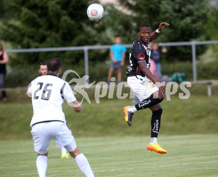 Fussball Bundesliga. Testspiel. RZ Pellets WAC gegen NK Triglav Kranj.  Issiaka Ouedraogo (WAC). Ludmannsdorf, am 1.7.2017.
Foto: Kuess

---
pressefotos, pressefotografie, kuess, qs, qspictures, sport, bild, bilder, bilddatenbank