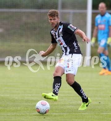 Fussball Bundesliga. Testspiel. RZ Pellets WAC gegen NK Triglav Kranj.  Boris Huettenbrenner (WAC). Ludmannsdorf, am 1.7.2017.
Foto: Kuess

---
pressefotos, pressefotografie, kuess, qs, qspictures, sport, bild, bilder, bilddatenbank